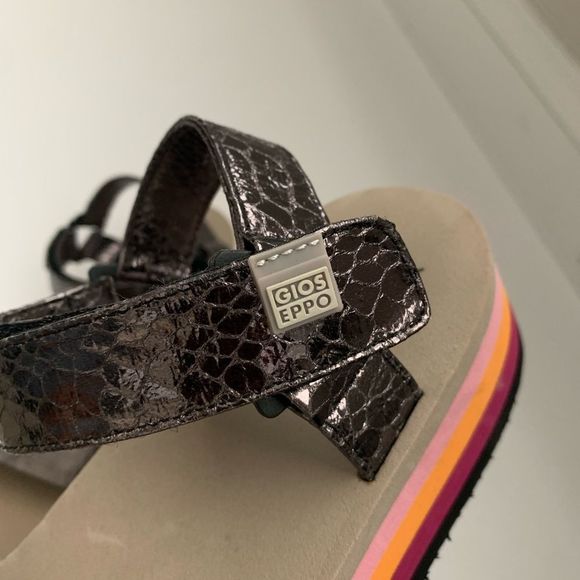 GIOSEPPO Platform Heels Open Toe Sandals - Picture 7 of 9